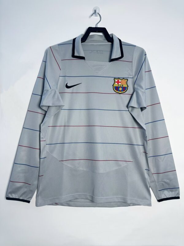 Barcelona 2003/04 Manga larga Visitante