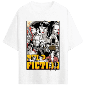 Camiseta Oversize Pulp Fiction Icónica