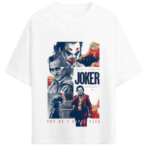Camiseta Oversize Joker: El Caos Urbano