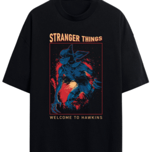 Camiseta Oversize Demogorgon Hawkins
