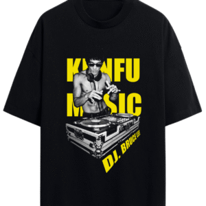 Camiseta Oversize Kung Fu Beats